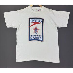 Vintage 1996 Speedo New York City Inner-City Games Promo Sports Rare Art